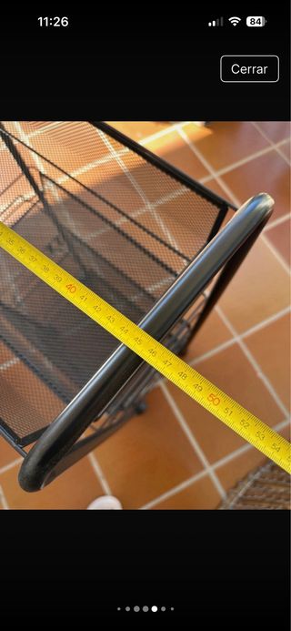 Carro auxiliar cocina 5 estantes