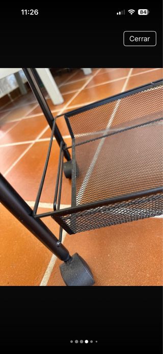 Carro auxiliar cocina 5 estantes