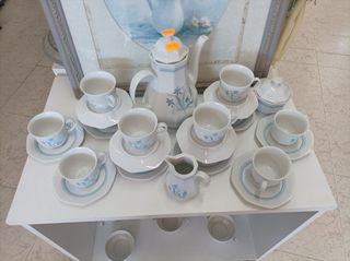 Juego de Tazas de Porcelana