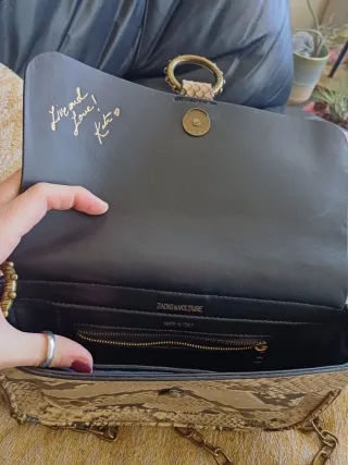 Bolso Zadig &Voltaire Kate animal print  Serpiente