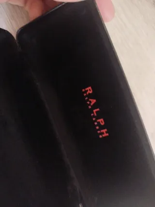 Funda de gafas Ralph Lauren negra