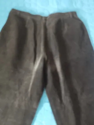 Pantalón Burberry Mujer Negro/Verde