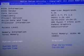 Mini PC Ryzen 7 4700U 16GB DDR4 Plata