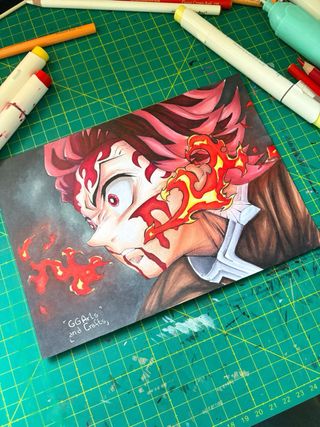 Disegno Tanjiro Demon Slayer