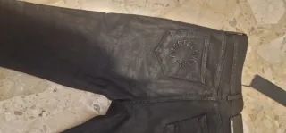 Pantaloni Karl Lagerfeld neri con zip