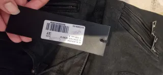 Pantaloni Karl Lagerfeld neri con zip