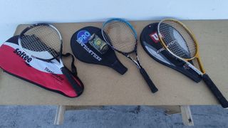 3 Raquetas Tenis/Frontenis Artengo, Wilson
