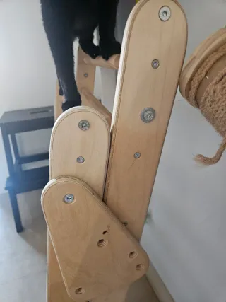 Triangolo Pikler in legno pieghevole