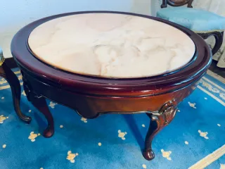 Mesa auxiliar estilo oriental para sala de Te.