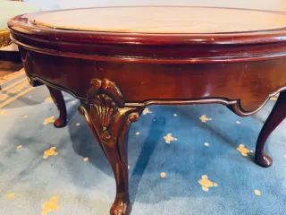 Mesa auxiliar estilo oriental para sala de Te.