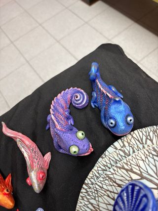 Figuritas de cerámica hechas a mano