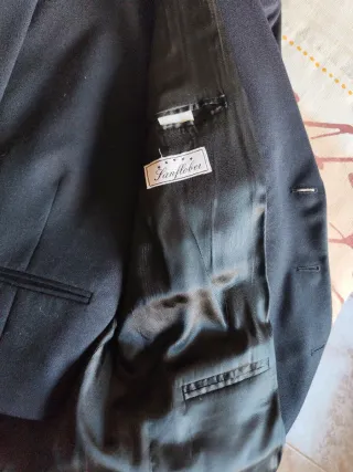 Traje Sanflober Negro Pantalón y Chaleco