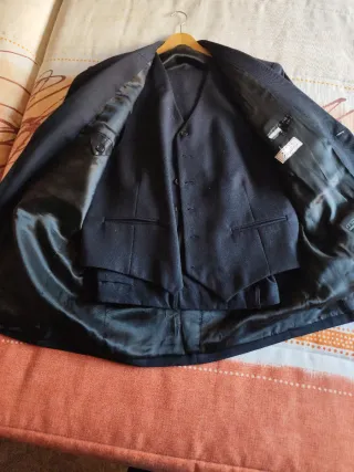 Traje Sanflober Negro Pantalón y Chaleco