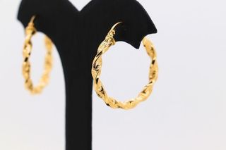 PENDIENTES ARO RIZADO GRECA