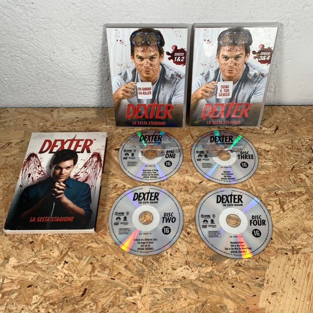 Dexter Stagioni 1, 3, 4, 5, 6, 7 DVD