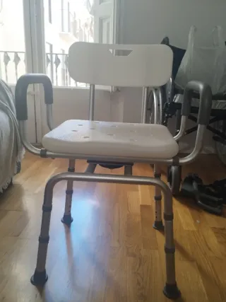 Silla de ducha giratoria (ancianos)