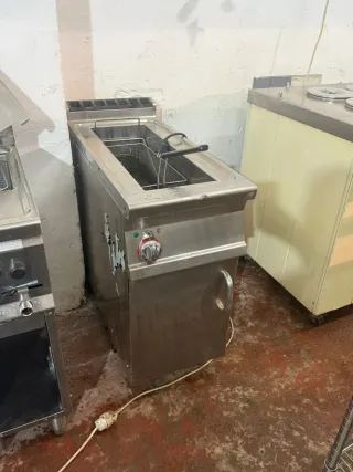 Freidora industrial acero inoxidable