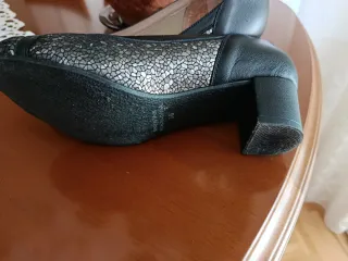 Zapatos Salvatore Visentini Negros y Plateados