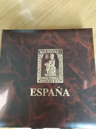 Álbum Sellos España Olegario 1975-1987