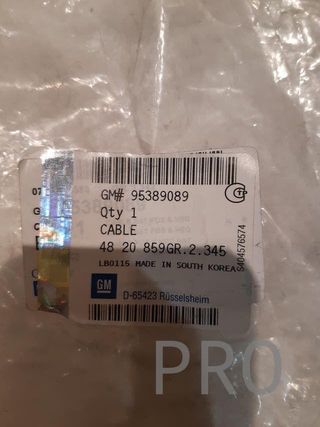 manguera batería opel antara