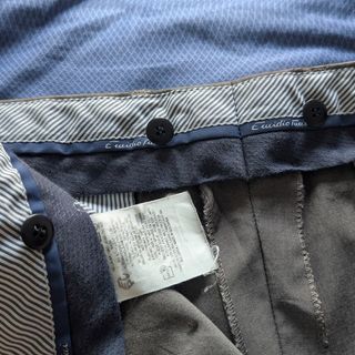 Pantalón vestir Emidio Tucci hombre talla 46 gris