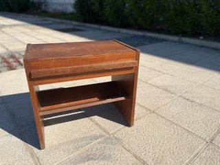 Mesa auxiliar madera estilo Mid Century