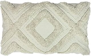 furn. Cubierta de cojín de Orson, Algodón, Taupe, 30 x 50cm