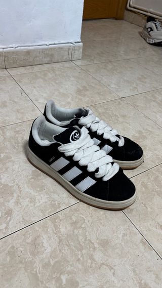 Adidas Campus Negras Talla 43,5