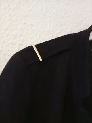 Abrigo mujer Zara negro