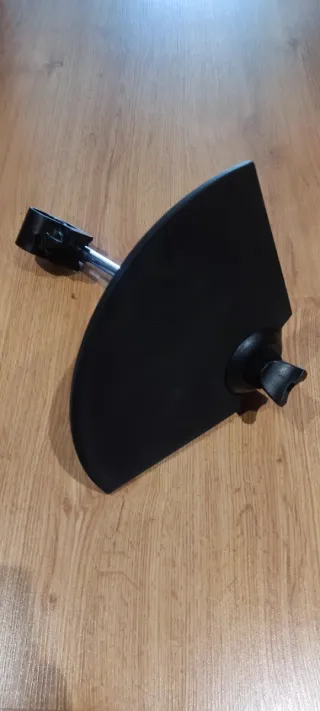 Plato, mástil y abrazadera para batería