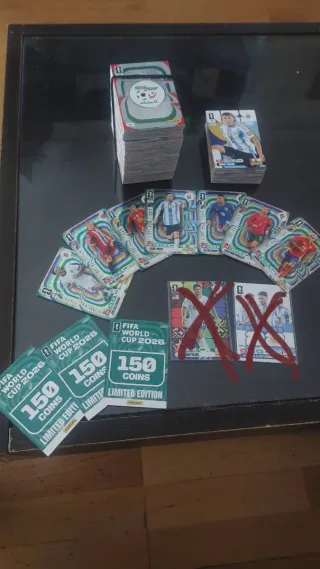 Lote cromos Mundial 2026