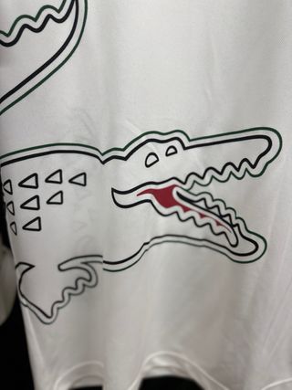 Camiseta Lacoste Talla M Cocodrilo Grande