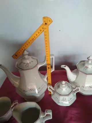 Juego de café Johnson Brothers cerámica