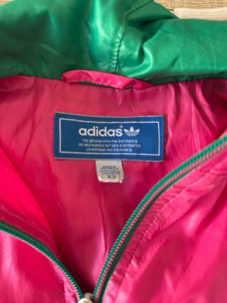 Chaqueta Adidas Verde y Rosa