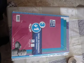 Pack 3 +1 Libretas Oxford Tapas Extraduras