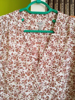 Blusa floral Moda Mujer Cortefiel Talla XL