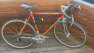 Bicicleta Carretera Vintage Roja