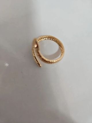 Conjunto Joyas Serpiente Collar Pendientes Anillo