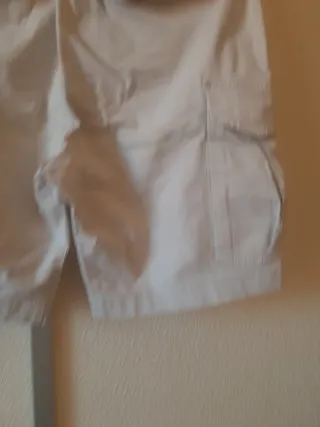 Pantalón cargo H&M beige