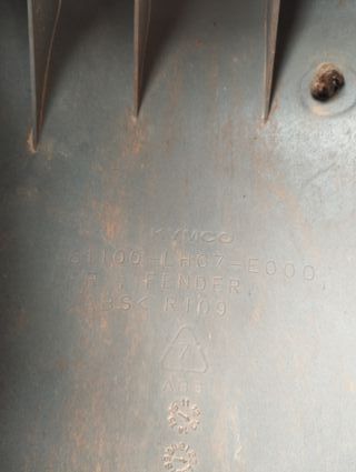 Guardabarros Delantero Kymco Yager GT 125/300