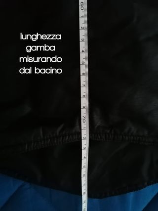 Tuta da neve nera unisex