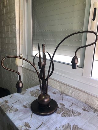 Lámpara de diseño forja