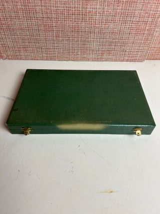 Estuche cubertería antigua