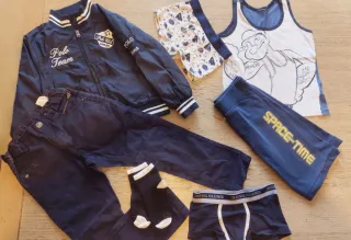 Lotto vestiti bambino 5 anni