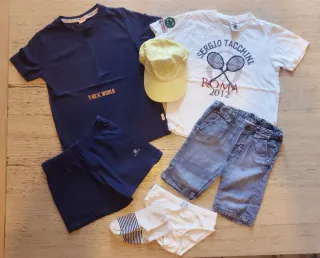 Lotto vestiti bambino 5 anni