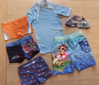 Lotto vestiti bambino 5 anni