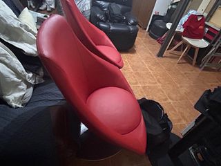 Pareja de sillones  Pierre Paulin Artifort Piel