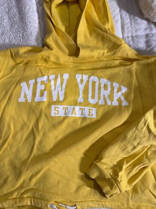 Sudadera New York State Amarilla