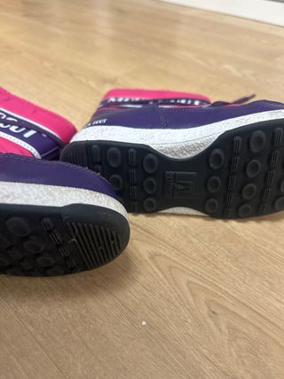 Botas de nieve Moon Boot niña rosa y morado