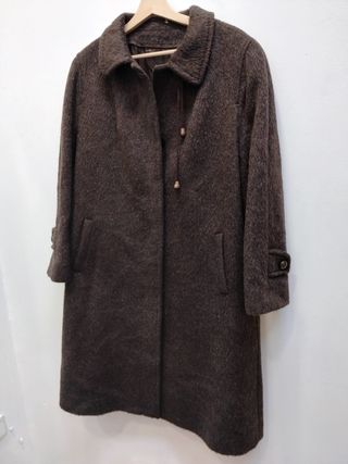 Abrigo Vintage Mujer 90% Llama Mohair Artein
